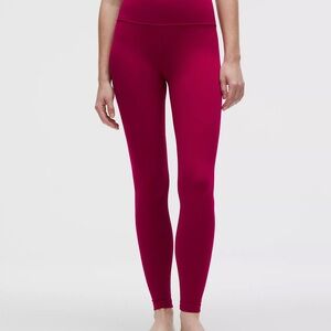 Lululemon Athletica Bold Magenta Leggings